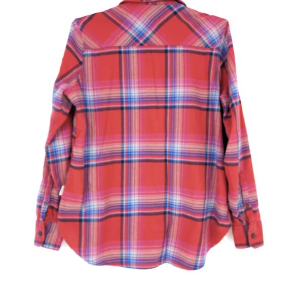 Orvis Women's Button Down Collared Long Sleeve Plaid Flannel Shirt - Size S -GUC - Picture 13 of 15